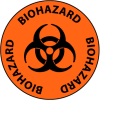 Marcher sur panneau sol - Biohazard