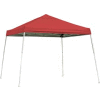 8 x 8 S L Popup Canopy - Couverture rouge w/Black Bag