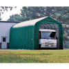 14x44x16 Peak Style Shelter - Green