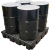 ENPAC® Black Diamond 4 tambour Spillpallet 5400-BD - ECO Solutions - Cap 2000 lb.