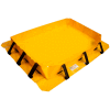 ENPAC® Stinger Yellow Jacket™ confinement berme carburant & chimique résistant, 8' X 8' X 8 "