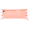 Filet de barrière de sécurité américain 4'x10', net seulement, orange