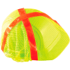 OccuNomix High Visibility Regular Brim Hard Hat Cover Hi-Viz Yellow, 12 Pack, V896-RY - Qté par paquet : 12