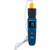 Thermomètre à thermocouple REED avec connectivité Bluetooth® 5.0, 4 piles AAA, bleu