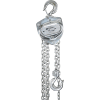 Oz Lifting Manual Chain Hoist, Acier inoxydable, capacité de 1 tonnes, ascenseur de 10'