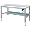 48 x 30 Hydraulic Ergonomic Workbench-Plastic Top