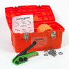 Pac Strapping Cord Kit w / Tendeur / Boucles / Guir tête de vent &, 250'L x 3/4 « Bobine de largeur de sangle, Orange