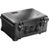 Pelican 1560 Watertight Wheeled Large Case With Foam 22-1/16" x 17-15/16" x 10-7/16", Black
