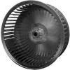 PEMS Galvanized Single Inlet Blower Wheel, 8" Dia., CCW, 1650 RPM, 1/2" Bore