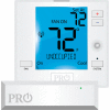 Thermostat PTAC sans fil PRO1 IAQ, programmable avec capteur d’occupation, 2H / 1C ou 1H / 1C