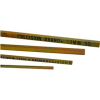 4 mm carré barres pour clavettes diverses métriques, finition or Dichromate, 12" longueur (Pack de 6)