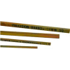 6 mm carré barres pour clavettes diverses métriques, finition or Dichromate, 12" longueur (Pack de 6)