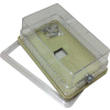 Base solide de garde du Thermostat BTGUK2 PSG : base de Hx5,375 Wx3,5 D anneau 8,25 : 8,175 Hx4,675 Wx3,675 D