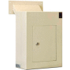 Protex mur dépositaire Drop Box WDC-160 avec goulotte réglable - 12" W x 6 « D x 16 » H, Beige