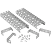 Hoffman PGH1S11 Grid Straps, 1 hole wide, 942x25mm, Steel/zinc
