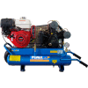 Puma TUE-8008HGE Portable Gas Air Compressor w/ Honda Engine, 8 HP, 8 Gallon, Brouette, 15 CFM