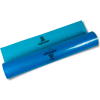 Armor Poly® VCI Gusseted Sheet, Heat Shrink & UV, 240 « L x 100'L, 6 Mil, Bleu, 1 Rouleau