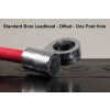 Câble rapide, Black One Post Hole Standard Leadhead Câble, 214202-001, 1 Gauge, 1 Pc