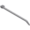 Quick Cable 502310-100 Natural 11.5" 50 Lb. Metal Tab Cable Tie, 100 Pcs