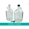 Qorpak® 128oz Safety Coated Clear Jug w/38-400 Neck Finish jug only, 4PK