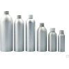 Qorpak® bouteille de balle en aluminium brossé de 2 oz avec capuchon à vis doublé F217 24-410, 20PK