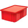 Global Industrial™ Clear Dust Cover Inlays For 16-1/2"Lx10-7/8"W Dividable Grid Containers - Pkg Qty 4