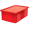 Global Industrial Clear Dust Cover Inlays For 16-1/2"Lx10-7/8"W Dividable Grid Containers - Pkg Qty 4