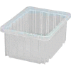 Global Industrial Clear-View Dividable Grid Container DG91050CL - 10-7/8 x 8-1/4 x 5 - Pkg Qty 20