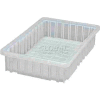 Global Industrial™ Clear-View Dividable Grid Container DG92035CL - 16-1/2 x 10-7/8 x 3-1/2 - Pkg Qty 12