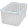 Global Industrial™ Clear-View Dividable Grid Container DG92080CL - 16-1/2 x 10-7/8 x 8 - Pkg Qty 8