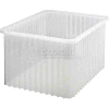 Global Industrial™ Clear-View Dividable Grid Container DG93120CL - 22-1/2 x 17-1/2 x 12 - Pkg Qty 3