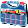Quantum ORG80032 monoface organisateur - 17 compartiments - 12-1/2" L x 10" W x 2-1/4 "H - Qté par paquet : 6