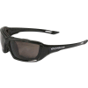 Radians® XT1-21 Extremis™ Foam Lined Frame Safety Glasses, Smoke A/F Lens, Black Frame