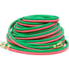 Reelcraft 601031-25 1/4"x25' 200 PSI T-Grade Twin Welding MAPP/Propane/Natural Gas Hose Assembly