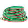 Reelcraft 601032-50 1/4"x50' 200 PSI RM-Grade Twin Welding Oxygen/Acetylene Only Hose Assembly