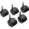 Interion® 50mm Regular Casters, 5 Per Set