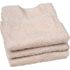 Textile R-R - Spa et Tissu de lavage de confort - 13 po x 13 po - Beige  - Paquet de 12