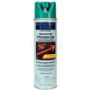 Rust-Oleum M1800 aqueux précision-ligne inversé marquage Peinture aérosol, sécurité vert - Qté par paquet : 12