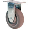 RWM Casters 27 Series VersaTrac® 3" Cast Iron Wheel Rigid Caster - 27-CIP-0312-R