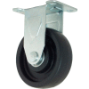RWM Casters 27 Series VersaTrac® 4" Polyolefin Wheel Rigid Caster - 27-POB-0412-R