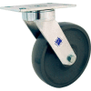 RWM Casters 4" Signature™ Wheel Swivel Caster with Optional Mounting Plate