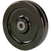 RWM Casters 8" x 3" Durastan Phenolic Wheel with Roller Bearing for 3/4" Axle - DUR-0830-12
