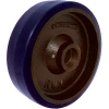 RWM Casters 6" x 1-1/2" Urethane on Iron Wheel with Roller Bearing for 1/2" Axle - UIR-0615-08