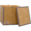 Global Industrial™ 4 Panel Hinged Shipping Crate w / Couvercle, 17-1/4"L x 17-1/4"L x 17-1/2"H