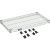 Nexel® S1424Z Poly-Z-Brite® Wire Shelf 24"W x 14"D
