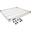 Nexel® S2124C Chrome Wire Shelf 24"W x 21"D