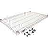 Nexel® S2142C Chrome Wire Shelf 42"W x 21"D