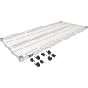 Nexel® S2148C Chrome Wire Shelf 48"W x 21"D