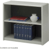 2-Shelf Economy Bookcase - Gray