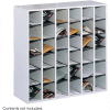 36 Compartment Wooden Mail Sorter